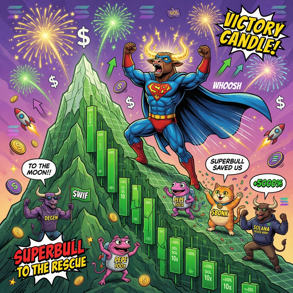 SuperBull charging forward as crypto superhero