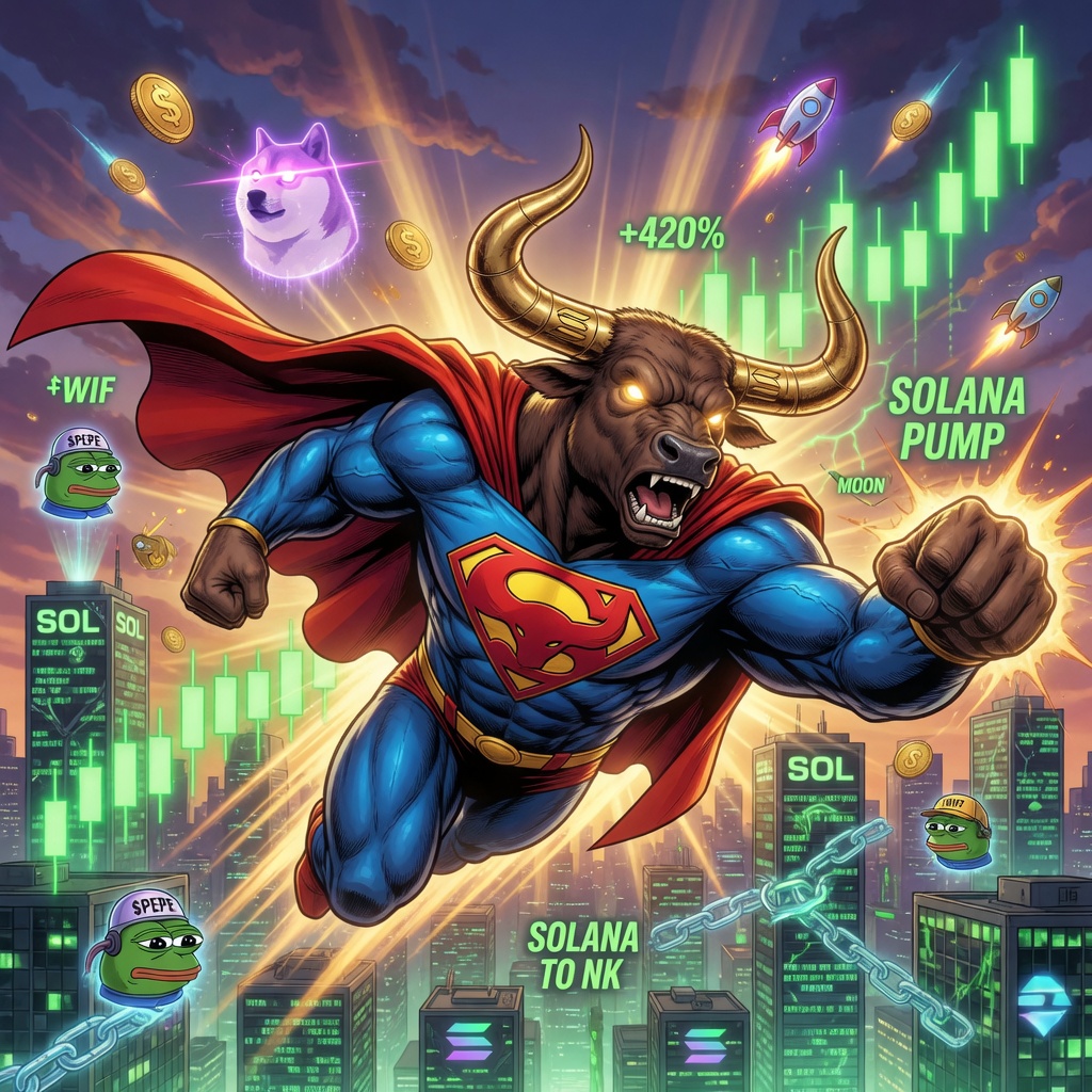 SuperBull victorious savior on green charts